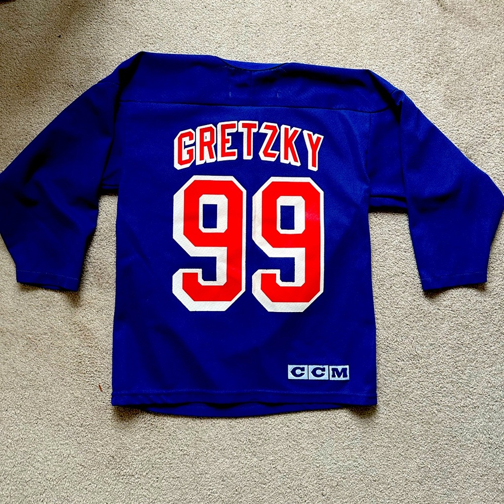 New York Rangers Gretzky jersey Youth L 14-16
